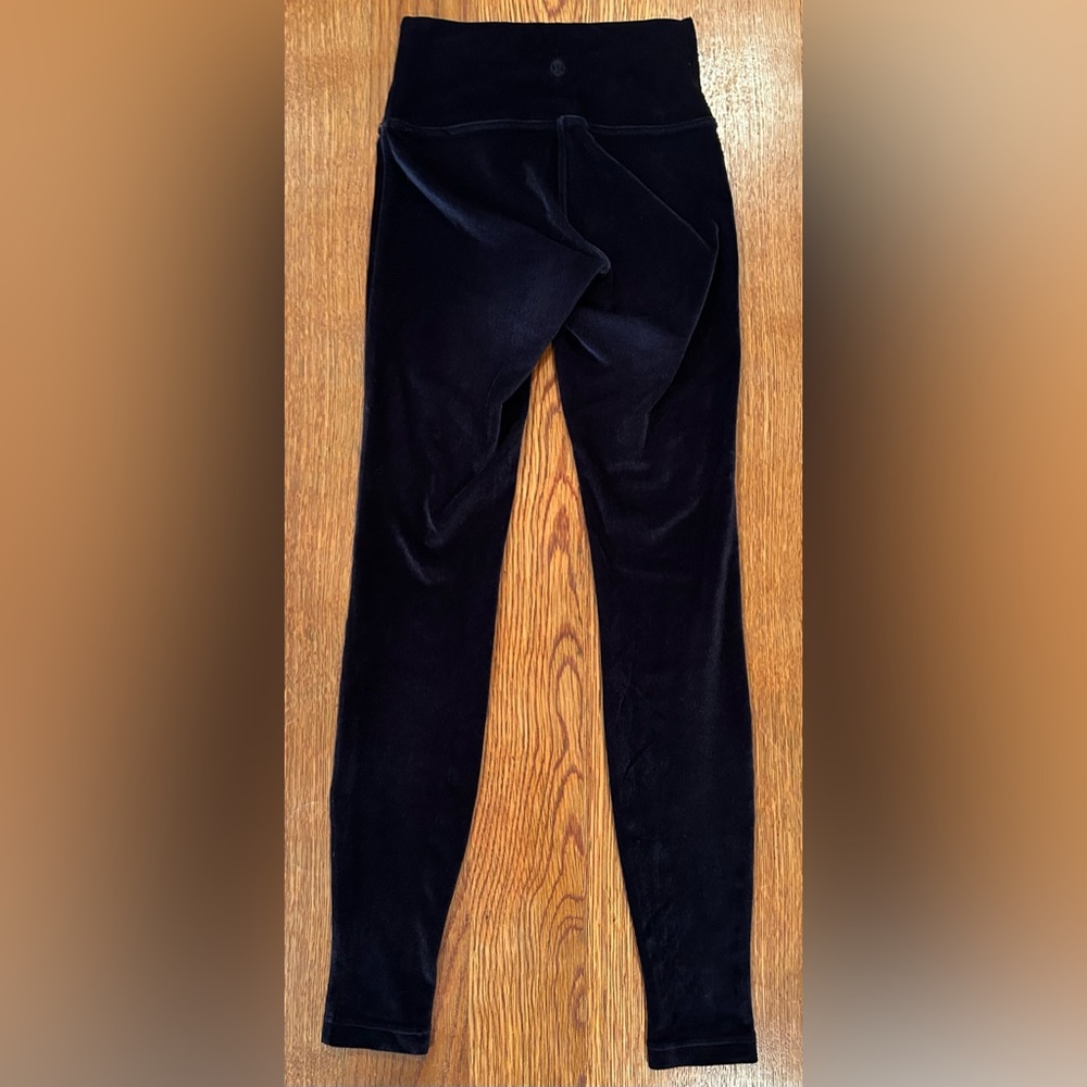 Lululemon Wunder Under High-Rise Velvet Tight - Size 4